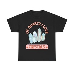 Of Quartz Crystals Healing Unisex Heavy Cotton Tee