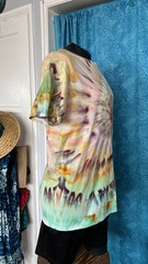 NEW Spiral Ice Tie Dye T-Shirt, Unisex L SS, Pastels