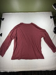 Lee Jeans Mens Red T-Shirt Size XXL
