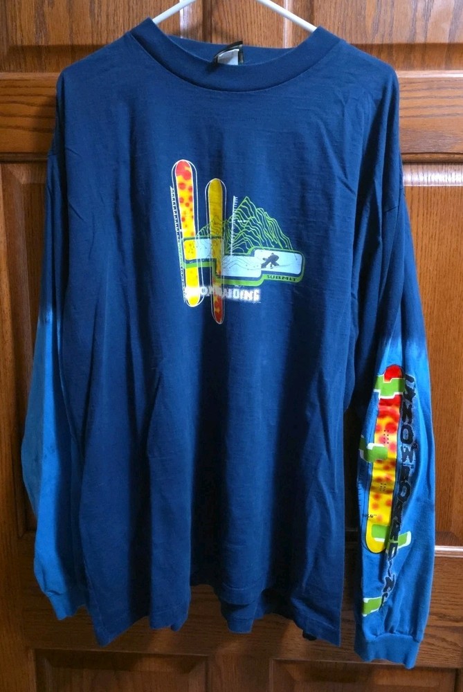 VTG Global Generation Sz XL Snowboarding Tie Dye 90s Extreme Sports Retro