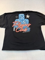 Player’s Club T Shirt Fashion Nova Men Size XXXL Strip Club Hollywood Hip Hop