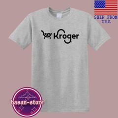 Kroger Store USA Men’s Black Grey Size S-5XL