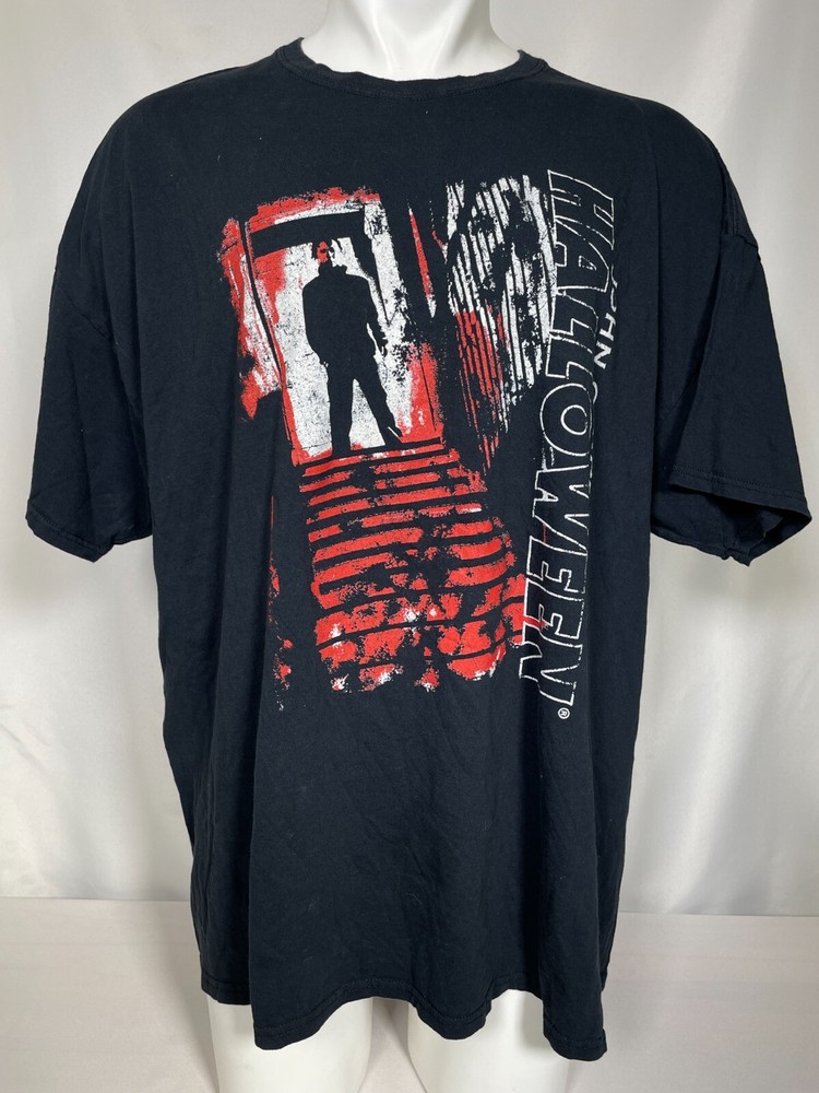 John Carpenter’s Halloween Michael Myers Classic Black T-Shirt Men’s 2XL