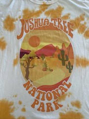 Joshua Tree National Park T Shirt Men L Tie Dye Vintage Style Parks Foundation