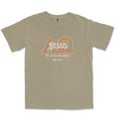 The Alpha and Omega Shirt Christian Shirts for Men Graphic Jesus Shirts For Men