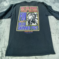 Vintage Delta 1997 Hurdle Dead Trample Weak Shirt Large Football Retro Y2K USA