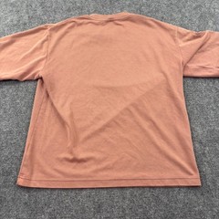 Uniqlo U AIRism Cotton Oversized T-Shirt M Terracotta Crew Neck Mens