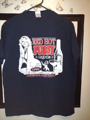 HOUSE OF 1000 CORPSES / Red Hot Pussy Liquor/ ROB ZOMBIE T Shirt
