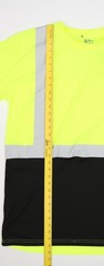 GSS Safety Shirt Mens 2XLT Tall Yellow Black Hi Vis Reflective ANSI Class 2