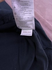Carhartt Men’s Navy Long Sleeve Loose Fit Logo T-Shirt TK0231-M Size M