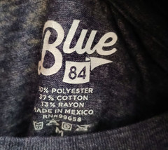 Nashville Tennessee T Shirt Blue 84 Graphic Tee Soft Tri Blend Adult Medium