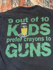 Pearl Jam 1992 Vintage Choices T-Shirt Kids Prefer Crayons, Large