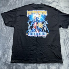 Vintage 7.62 Design T Shirt Operation Iraqi Freedom Black Freedom Restored