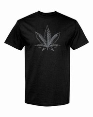 POT LEAF Adult Unisex T-Shirt Multi Colors S-XL FREE S&H!