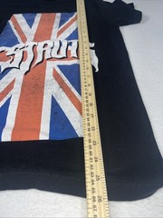 The Struts Union Jack USA Tour 2017 Band T-Shirt Men’s/Unisex Small Black Tultex