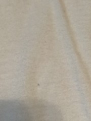 Vintage Speed-O Brand 2 Sided Printed Short Sleeve T-Shirt White W/ Multi Colors
