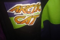 Vintage Arctic Cat Men’s OEM XL Leather jacket shelf#HS9