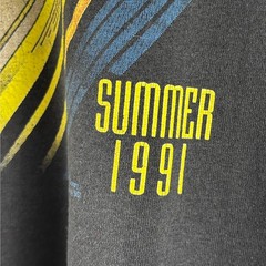 The Rocketeer Summer 1991 Promo Graphic Tee Sz L Vintage SSI Disney Movie Shirt