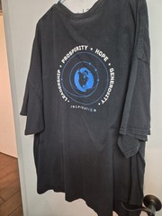 SpaceX Black Size 5 x T SHIRT READ DESCRIPTION As-Is
