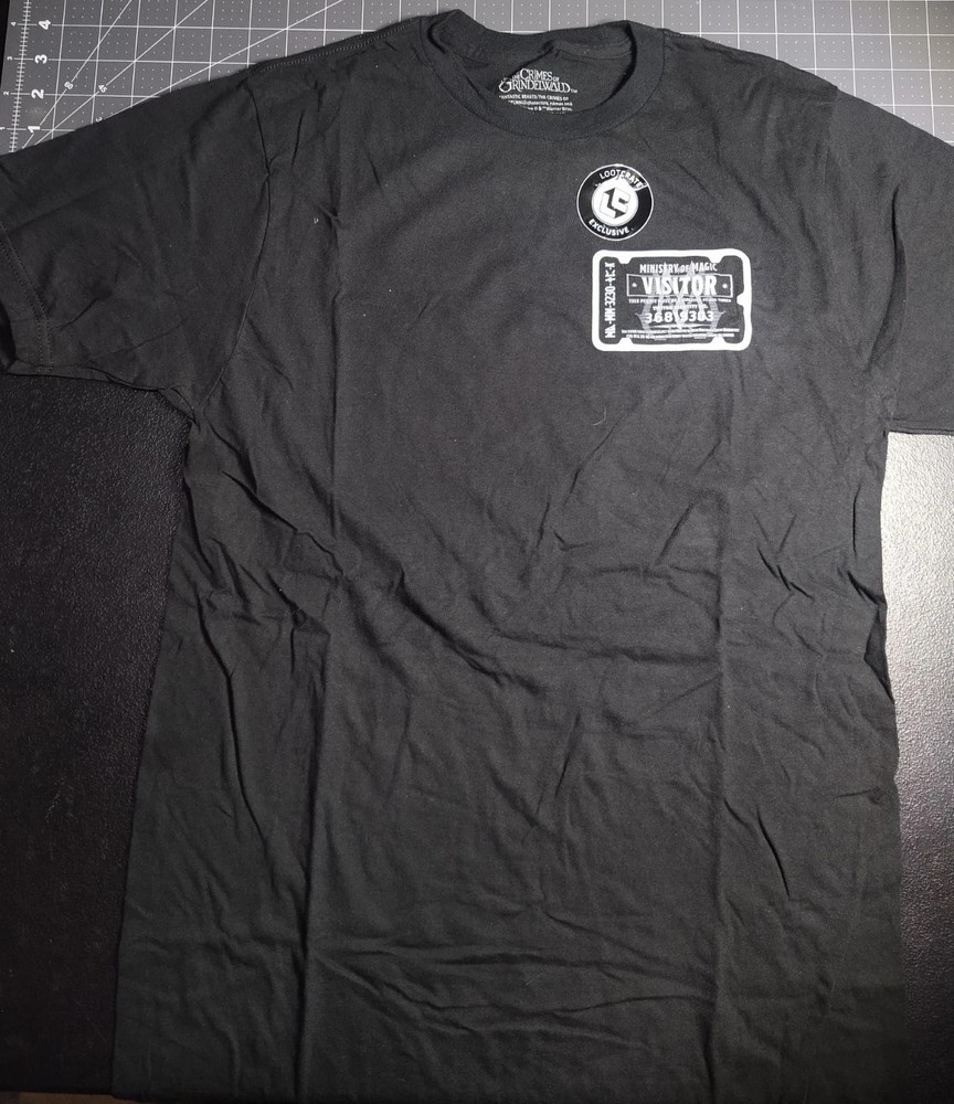 LC Harry Potter Wizarding World Ministry Of Magic Visitor T-Shirt CHOOSE SIZE