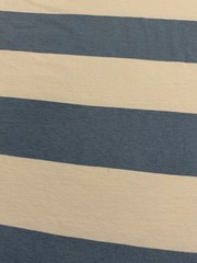 Vintage Claiborne Striped Cotton T-Shirt Adult M Relaxed Casual 90s