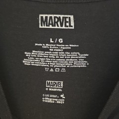 Marvel Venom Graphic Print Tee Black Cotton Knit Regular Fit Crew Neck Men’s L
