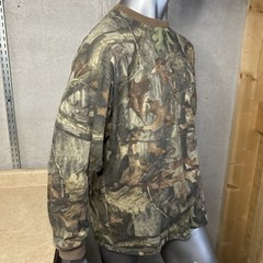 Vtg Ace Sportswear Advantage Camo Long Sleeve T Shirt Men’s XL Made In USA