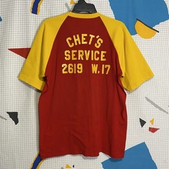 Vintage 70s Russell Athletic Tshirt Jersey Two Tone XL Durene Mesh Grunge Retro