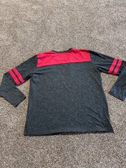 Sons Of Anarchy Mens Shirt Size XL Red Black Long Sleeve Cotton Blend SOA