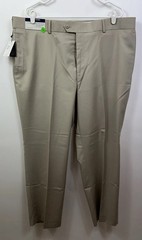 NWT Stafford Men’s 42 x 30 Classic Fit Flat Front Year Round Trouser Pants $70