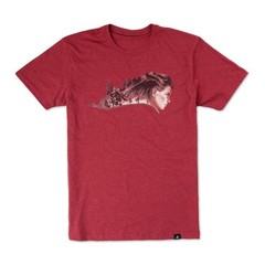 Playstation Gear Horizon Forbidden West Aloy Tee Mens/Unisex Red Gamer Short