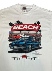 Vintage 1995 The Beach Boys Corvette Stingray Shirt Shut It Off Shut You Down L