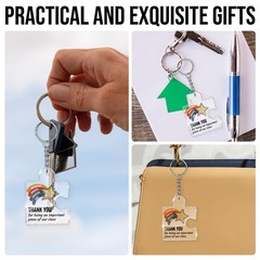 12 Pcs Motivational Star Keychain Bulk, End of Year Student Gifts from Teache…
