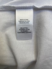 Kenneth Cole City Dweller T-Shirt White Large Short Sleeve Crew Neck Logo $49