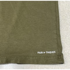 Pair Of Thieves Cotton Viscose Short Sleeve T Shirt Men’s XL Solid Green Olive