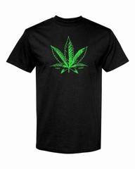 POT LEAF Adult Unisex T-Shirt Multi Colors S-XL FREE S&H!