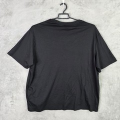 Mens Murano Liquid Luxury Black T Shirt Short Sleeve Crewneck 100% Cotton 3XT