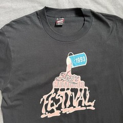 Vintage 1993 Festival T Shirt XL Fruit of the Loom USA Single Stitch Graphic