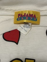 Vintage Disney Mickey Loves Minnie Mouse T shirt Sleep Shirt Pajama Party USA