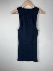 Ekko Beater Men’s Solid Ribbed Comfort Core Beater Tank Top Black Size Size XL
