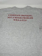 Vintage 2000s DARE to Resist Drugs Gray T Shirt (M)
