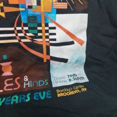 The Strokes Concert T-Shirt Size L New Years Eve 2021 Brooklyn New York Tour Tee