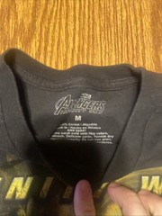 Official Avengers Infinity War Thanos T Shirt Men’s M