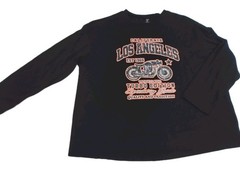 California Los Angeles T-Shirt XL Turbo Edition Speedway Motorcycles Biker