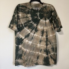 Liquid Blue Tie Dye 3XL New Blank SEE PHOTOS FOR MEASUREMENTS Brown Army Green