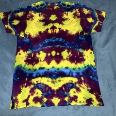 Hand Dyed Shirt Sleeve Tie Dye T Shirt Unisex For Men And Women