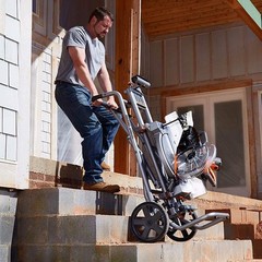 RIDGID Universal Mobile Miter Saw Stand with Mounting Braces