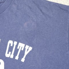 Delta Pro Weight NYC T-Shirt Mens XL Navy Blue Good Graphic New York City Tee
