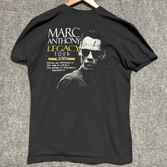 Marc Anthony Shirt Concert Band Tour Latin Hip Hop Jazz Unisex Sz XL Black 2018