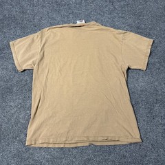 Vintage Nike Shirt Mens Small Brown Big Logo Spellout Graphic Tee Made USA 90s